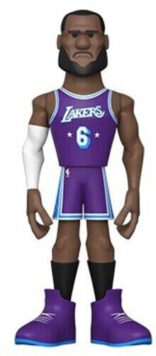 FUNKO GOLD 5 NBA: Lakers - LeBron James (City Uniform) [New Toy] Vinyl Figure,