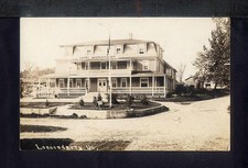 1915 Londonderry VT HOTEL WANTASTIQUET Real Photo Postcard RPPC picture
