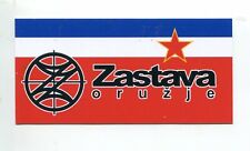 Yugoslavia Zastava Arms Sticker Flag Decal 4
