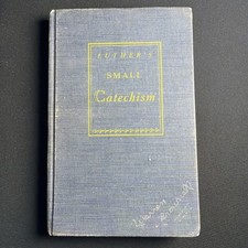 Dr. Martin Luther's Small Catechism Handbook of Christian Doctrine 1943 picture