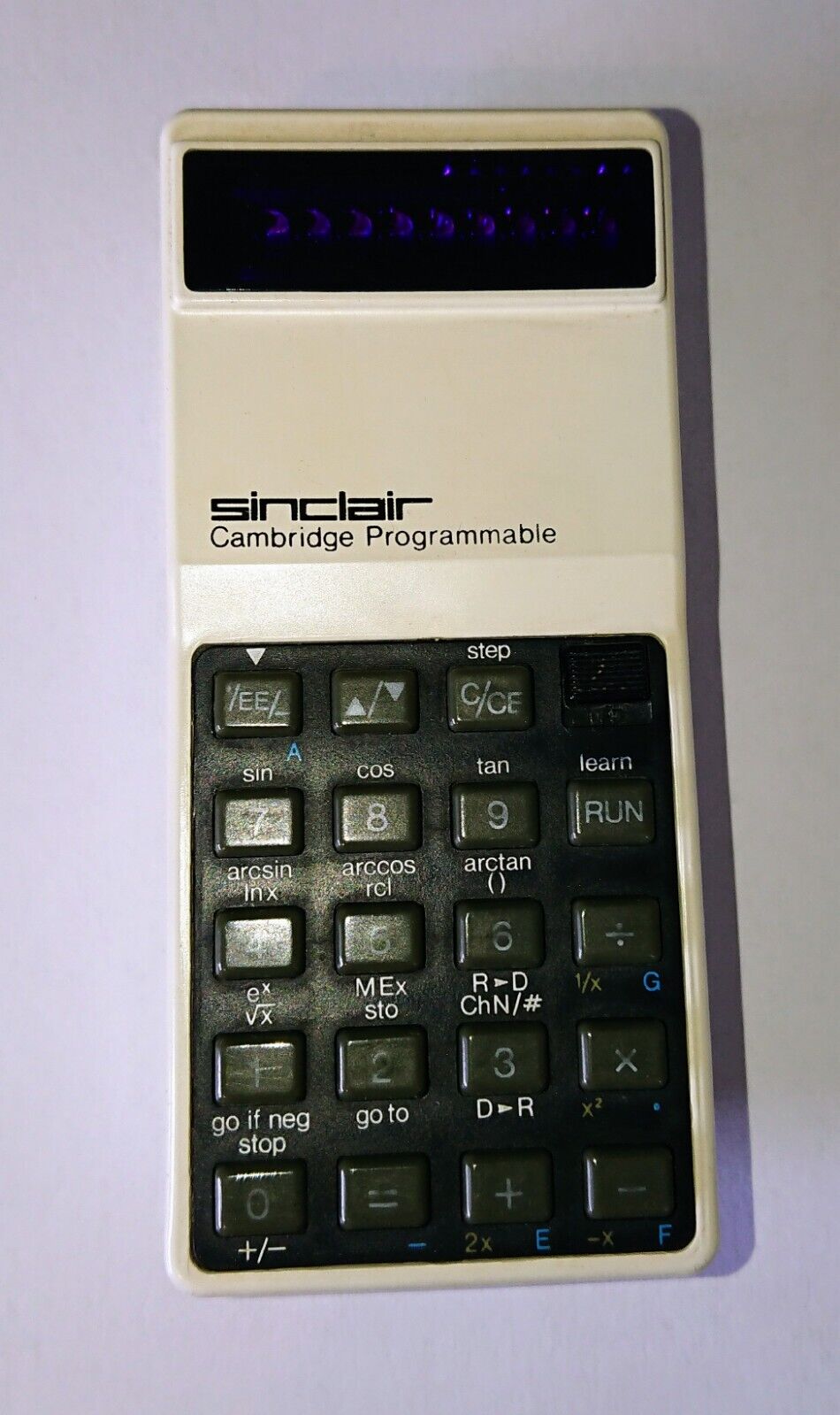 Sinclair Cambridge Programmable calculator with Instructions & Programme Booklet