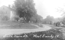 South Main Street View West Granby Connecticut CT Reprint picture