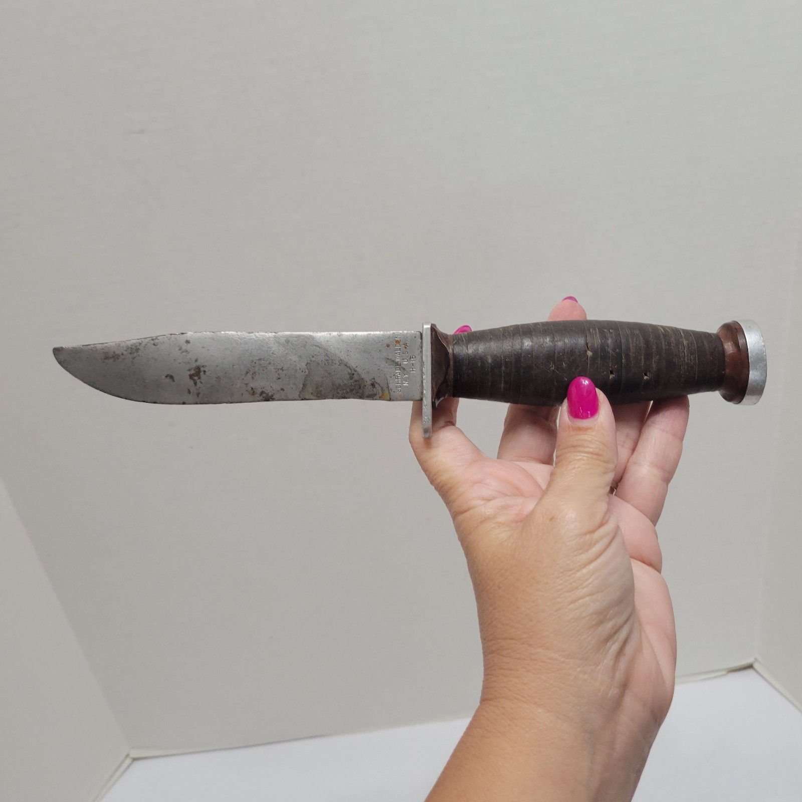 Vintage Schrade - Walden H-15 Bowie Utility Survival Knife Vintage Schrade - Walden H-15 Bowie Utility Survival Knife