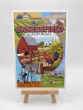 Bakersfield, California- Montage - Lantern Press Postcard (E4) picture