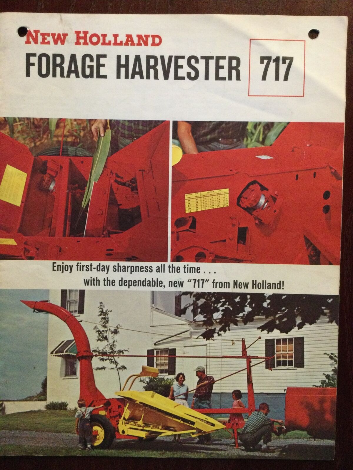 New Holland 717 Forage Harvester Brochure
