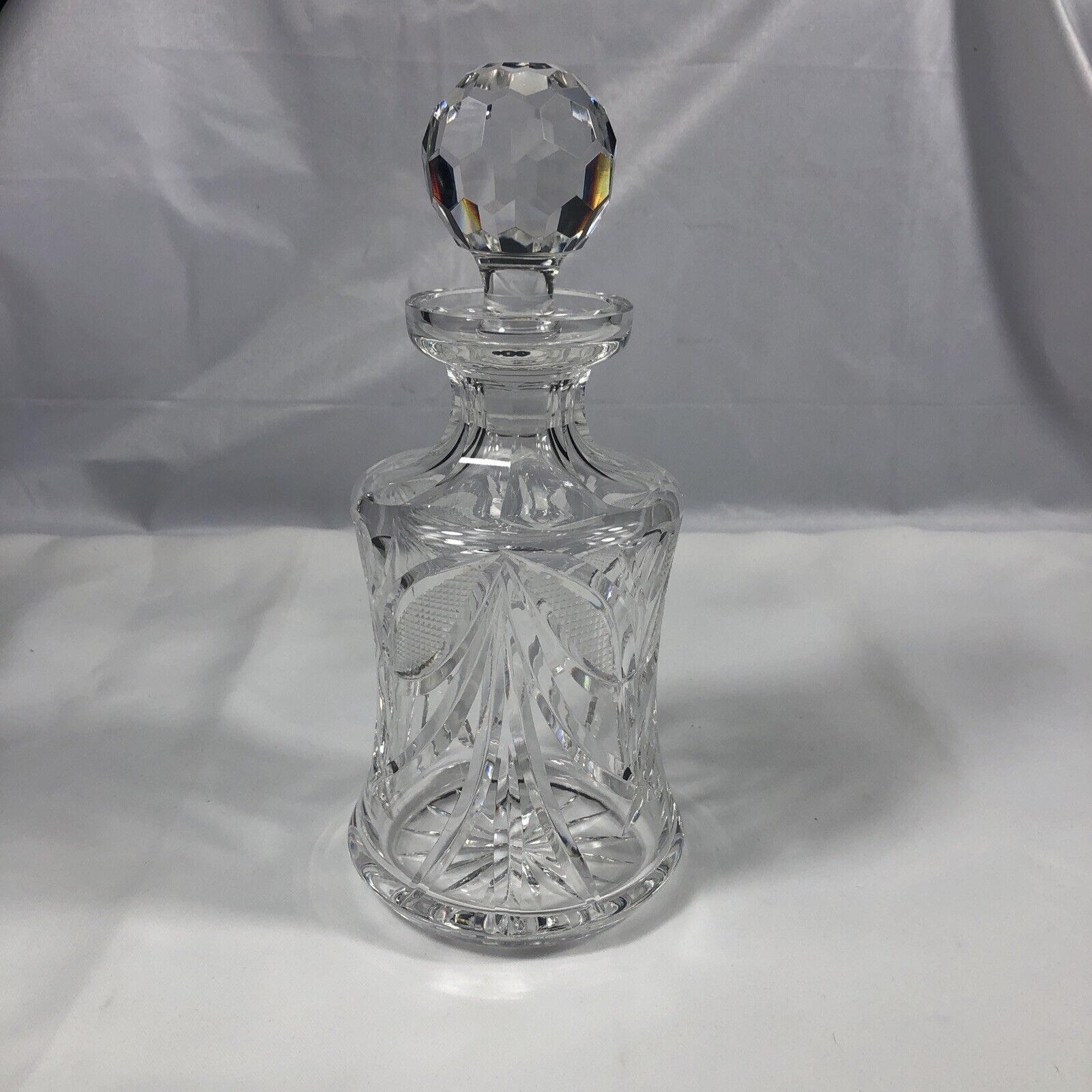 Vintage Waterford Crystal Liquor Decanter Bottle w/ Stopper