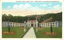 Postcard California Lebec Hotel Ridge Route Los Angeles Bakersfield 23-10073 picture