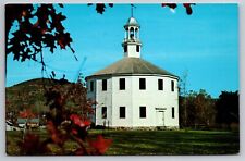 Richmond, Vermont VT  THE ROUND CHURCH  Chittenden County  VNTG UNP Postcard A1 picture