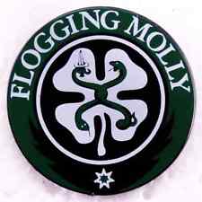 FLOGGING MOLLY enamel lapel pin ireland celtic punk irish music band picture
