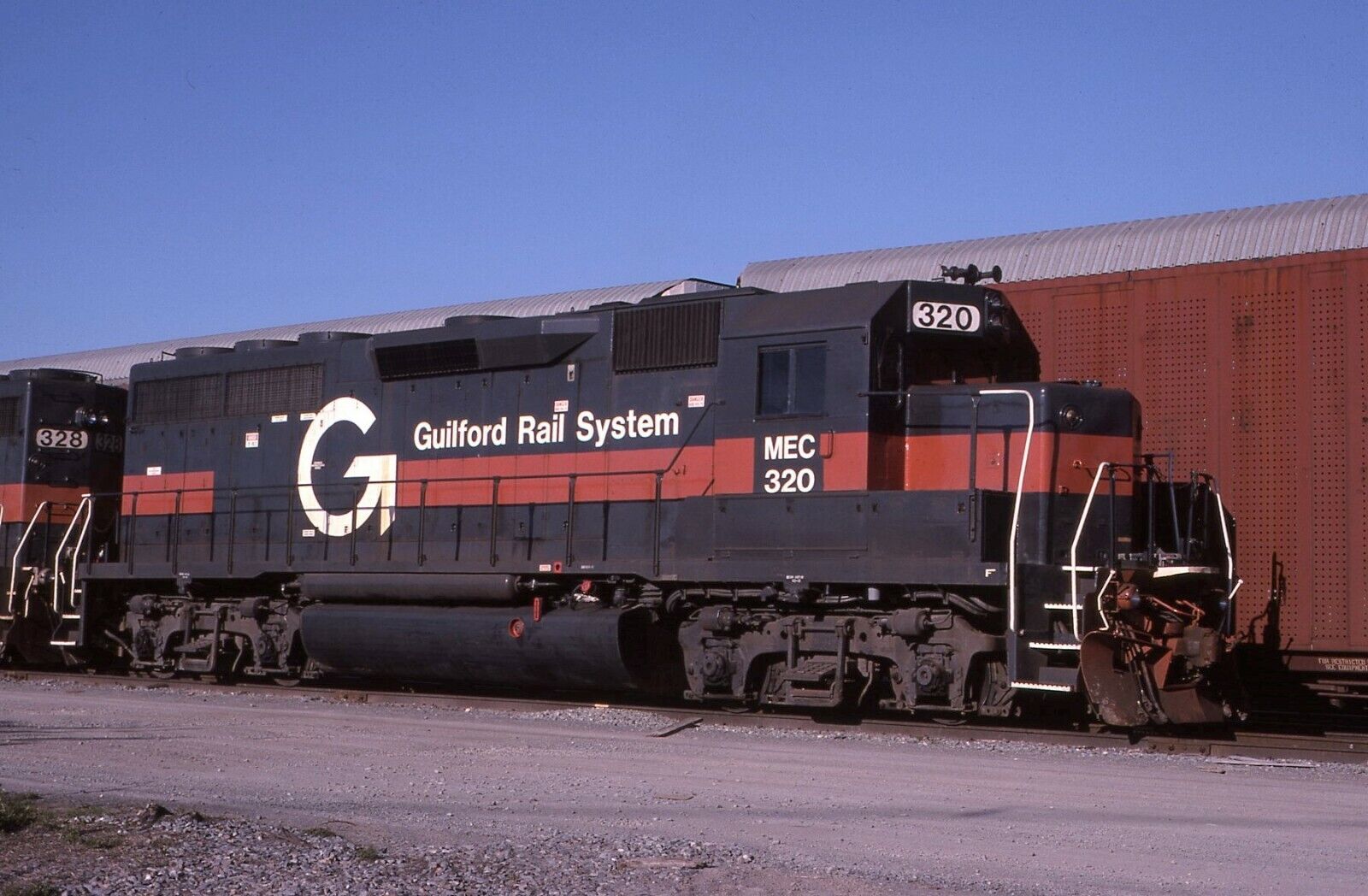 Original Slide: Maine Central / Guilford Rail System GP40 320