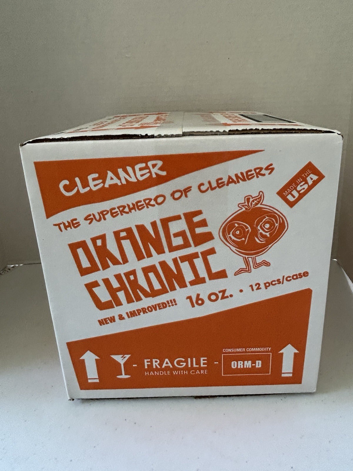Orange Chronic Cleaner 12/ 16 oz Bottles (case)