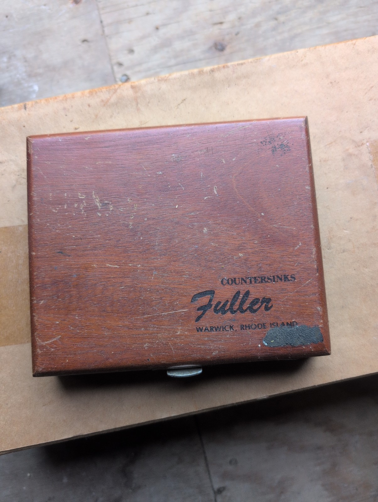 Vintage W.L. Fuller 10-PC Countersink Tapered Drill Bit Set Wooden Box NOS USA Vintage W.L. Fuller 10-PC Countersink Tapered Drill Bit Set Wooden Box NOS USA