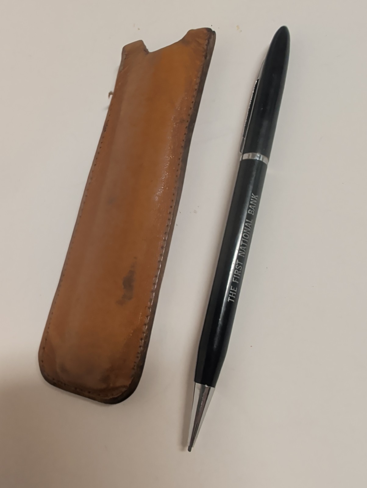 Vintage Shaw Barton Mechanical Pencil First National Bank Rochester Minnesota Vintage Shaw Barton Mechanical Pencil First National Bank Rochester Minnesota