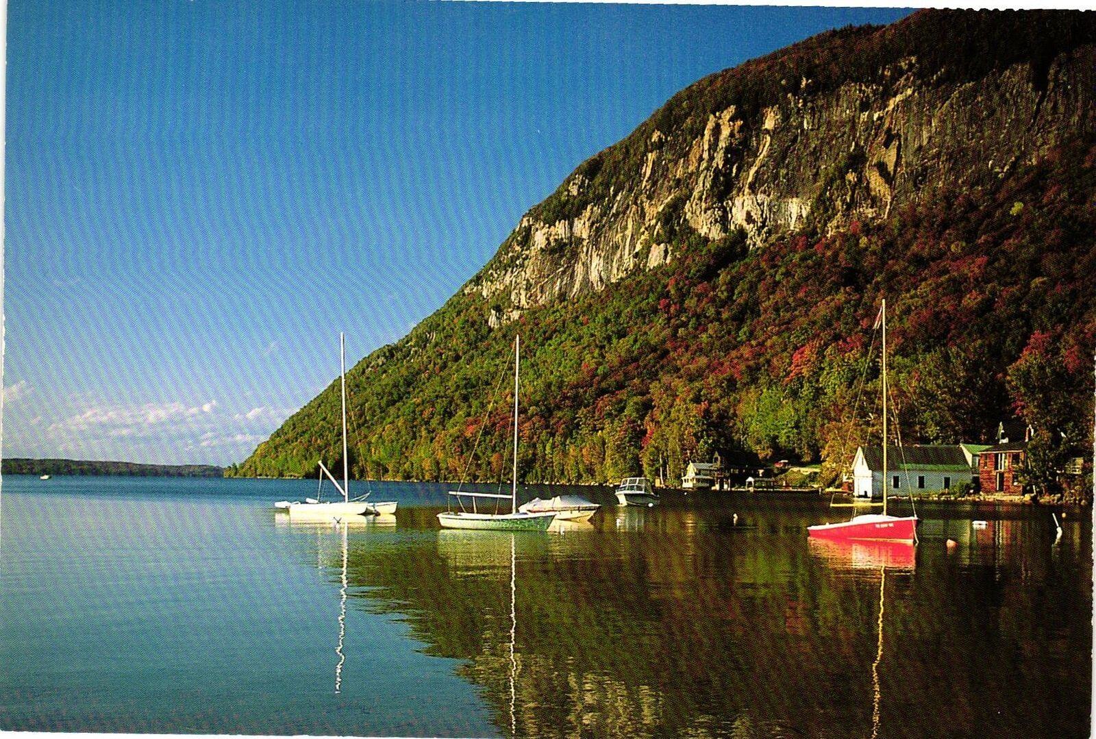 Vintage Postcard 4x6- Lake Willoughby, Westmore, VT. 1960-80s