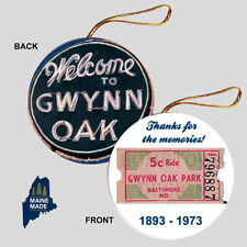 GWYNN OAK PARK Ornament - Vintage Collectible Defunct Amusement Baltimore MD picture