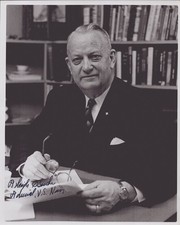 ARLEIGH A. BURKE - AUTOGRAPHED SIGNED PHOTOGRAPH picture