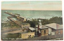 .1908 Colour Postcard. Rare View of The Pier, Sandgate, QLD. picture