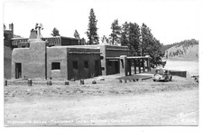Weston Colorado Miramonte Lodge Sanborn RPPC Photo Postcard W-3022 picture
