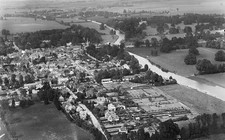 Wallingford from the Reading Road, from the south-west, 192 England OLD PHOTO picture