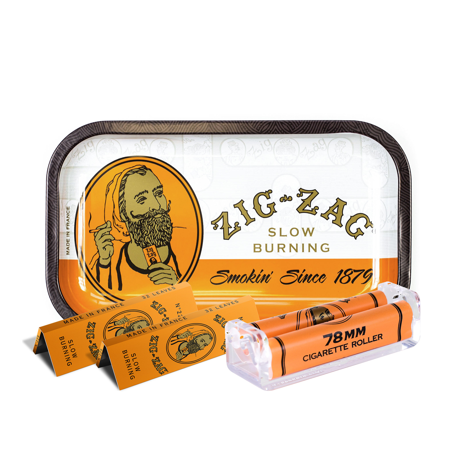 Zig-Zag French Orange 1 1/4 Bundle