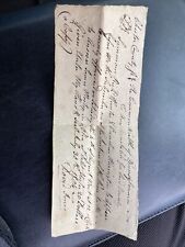 1804 Chester Co. Summons To Appear In Court Richard Hunter Cornelius Herrington picture