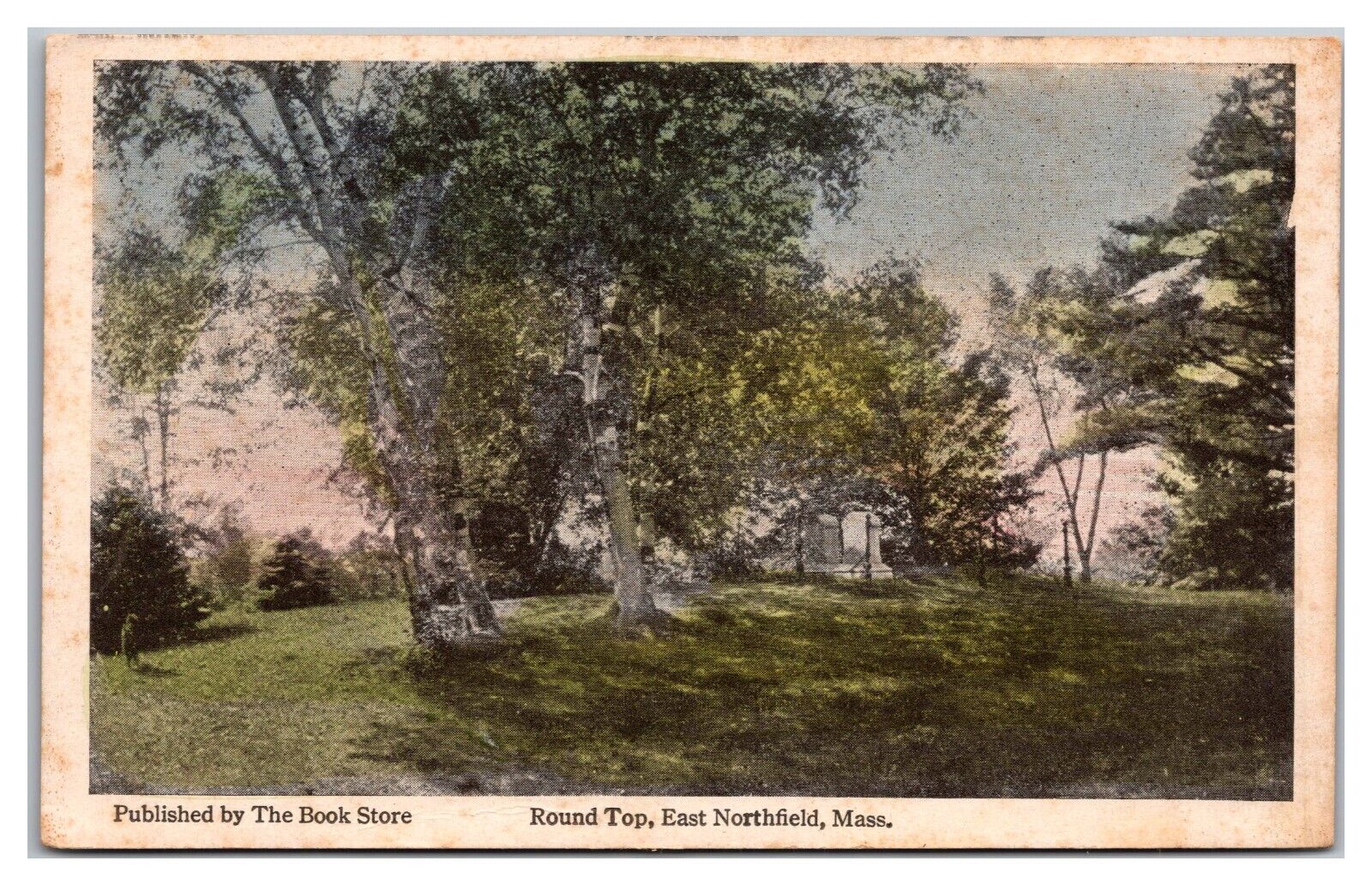 Round Top, East Northfield, Massachusetts Postcard