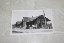 RPPC CORNWALL RAILROAD STATION CORNWALL, PA. POST CARD picture