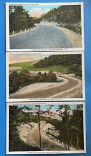 MA Williamstown Petersburg New York Taconic Trail Curve Slopes Postcard Lot picture