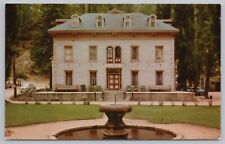 Bowers Mansion Between Reno & Carson City Nevada~Mirro-Krome~Vintage Postcard picture