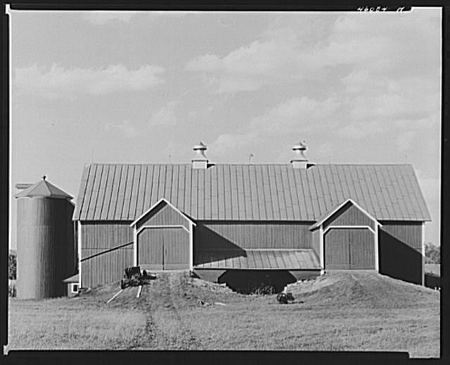 Hinesburg Vermont 1930s Farm Barn Silos Rural Farm Security Administration Hinesburg Vermont 1930s Farm Barn Silos Rural Farm Security Administration
