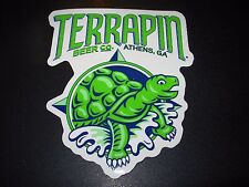 TERRAPIN Athens Georgia DIE CUT LOGO STICKER decal craft beer brewing brewery picture