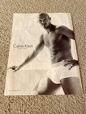 Vintage 2006 CALVIN KLEIN UNDERWEAR Poster Print Ad MALE MODEL SHIRTLESS picture