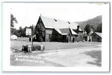 c1950's Episcopal Church Brattleboro Vermont VT RPPC Photo Vintage Postcard picture