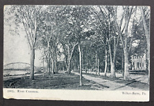 Postcard River Common Wilkes-Barre PA Bridge picture