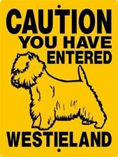 4004 West Highland Terrier Aluminum Dog Sign picture