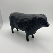 Vintage Hartland Black Angus Farm Cow Plastic Figure 7
