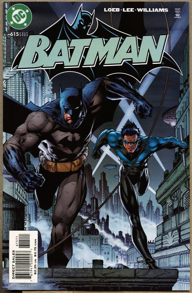 Batman #615-2003 nm+ 9.6 Nightwing Jim Lee , Scott Williams Hush