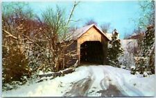 Postcard - Halpin Bridge in Middlebury, Vermont picture