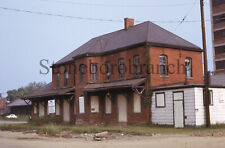 Original railroad slide: B&O passenger station @ Huntington WV; 8/1973 picture