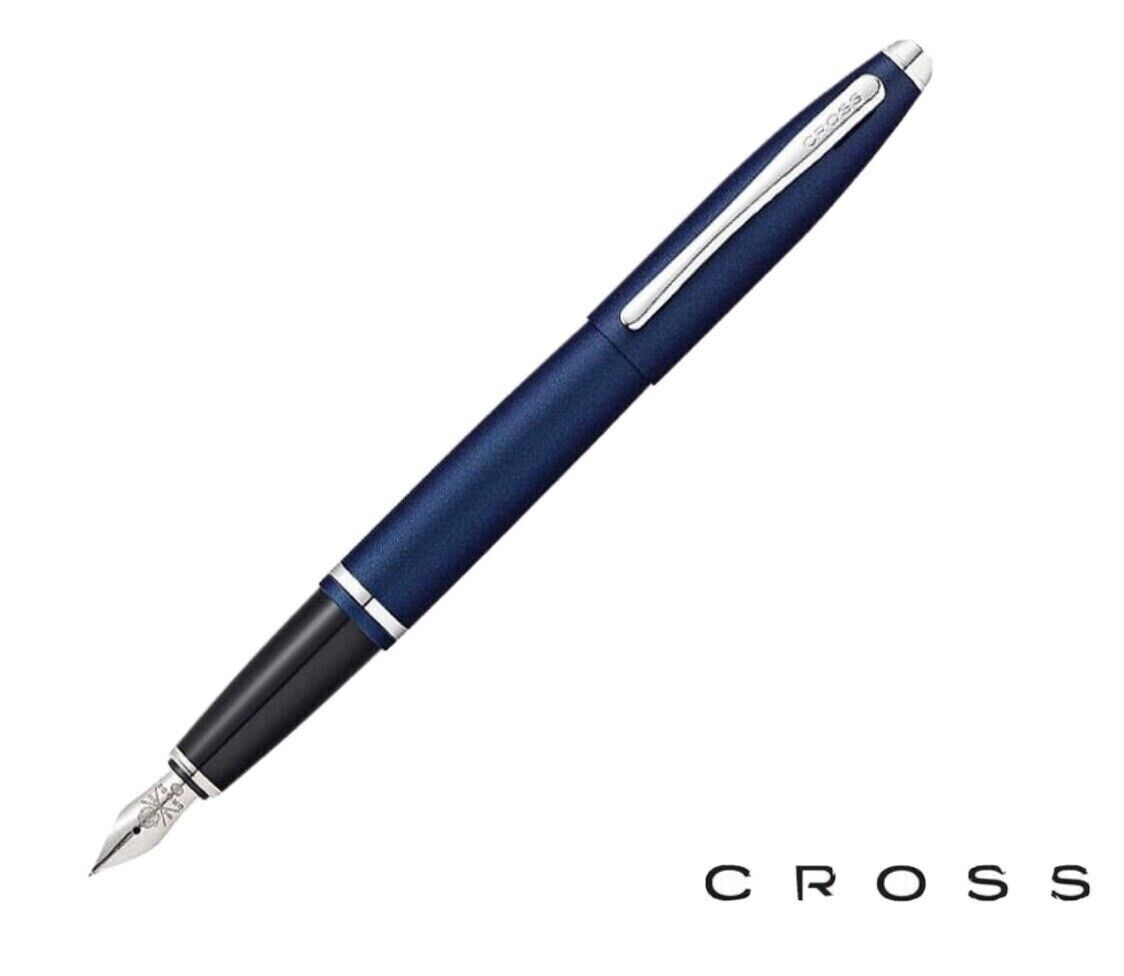 Cross Calais Matte Blue Fountain Pen CLOSEOUT PRICING