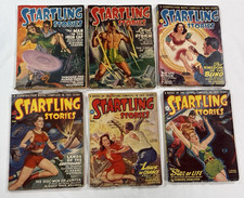 Startling Stories Pulp Lot of 6 1947 Jan Mar May Jul Sep Nov in VG Cond picture