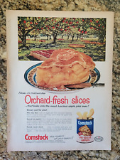 Comstock Pie-Sliced Apples Print Ad - Now in midwinter - Orchard-fresh slices picture