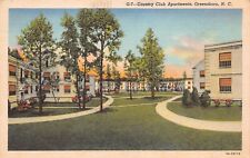 Greensboro NC North Carolina Starmount Country Club 1920s Vintage Postcard picture