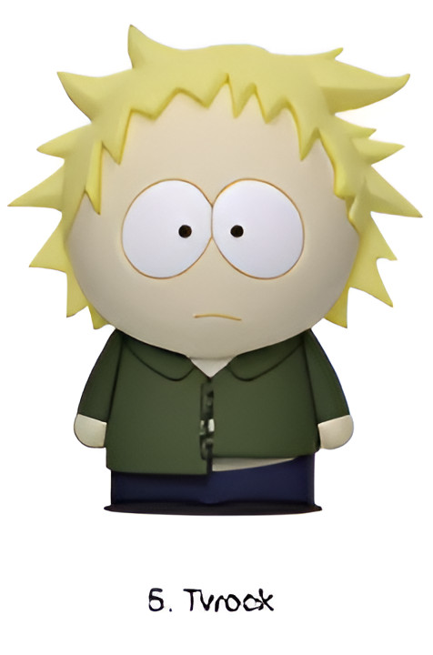 South Park Series 3 Figural Bag Clip Tweek South Park Series 3 Figural Bag Clip Tweek