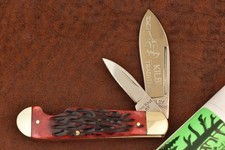 KILBY TRADITION PINE KNOT KY RED BONE EASY OPEN FLOP EARED PREMIUM JACK KNIFE picture