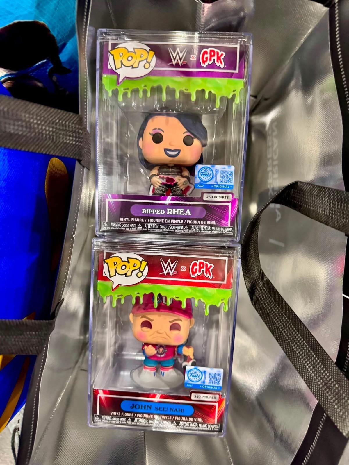 Funko Pop WWE John Cena Garbage Pail Kid Fanatics Fest NYC Exclusive LE 250 PCS Funko Pop WWE John Cena Garbage Pail Kid Fanatics Fest NYC Exclusive LE 250 PCS