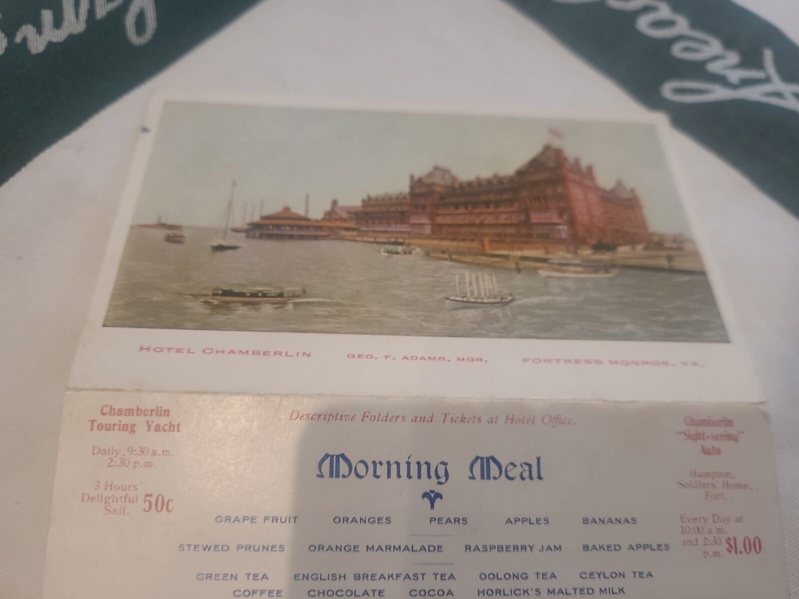 1908 Morning Meal 9x5.5\