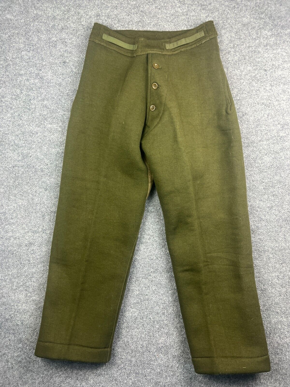 H&E Ltd Leicester 50s Trousers Inner Army Winter Trousers Liner Fleece Wool