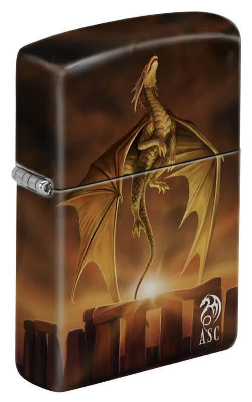 Zippo Anne Stokes Dragon Lighter, 540 Wrap Around Process, 5153, New In Box