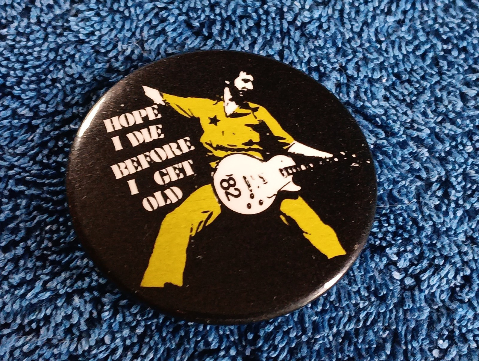 Vtg 1980s The Who Pete Townshend \ Vtg 1980s The Who Pete Townshend \